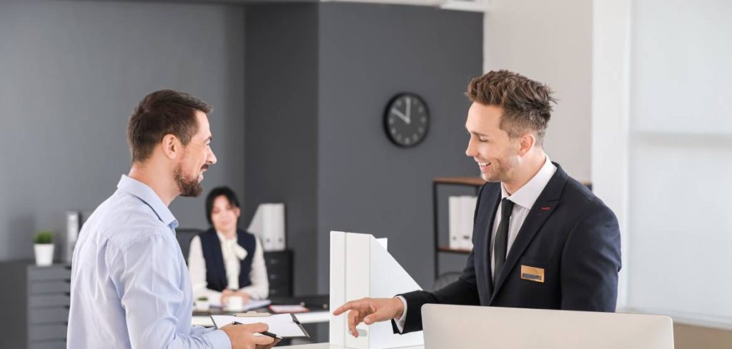 Registro de visitantes en empresas